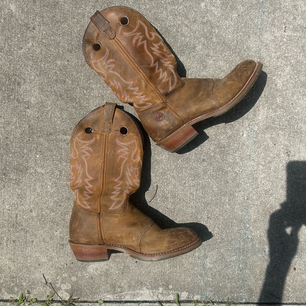 Double H Brown Cowboy & Western Boots